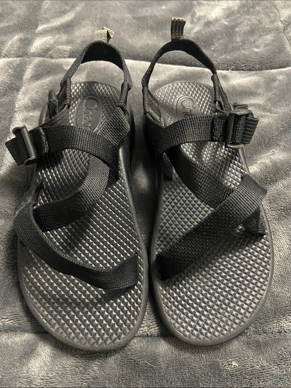 Chacos Black Strappy Outdoor Sandals
